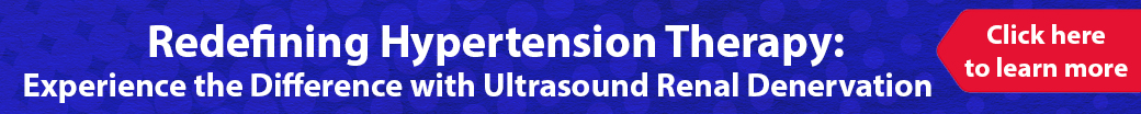 Redefining Hypertension Therapy: Experience the Difference with Ultrasound Renal Denervation